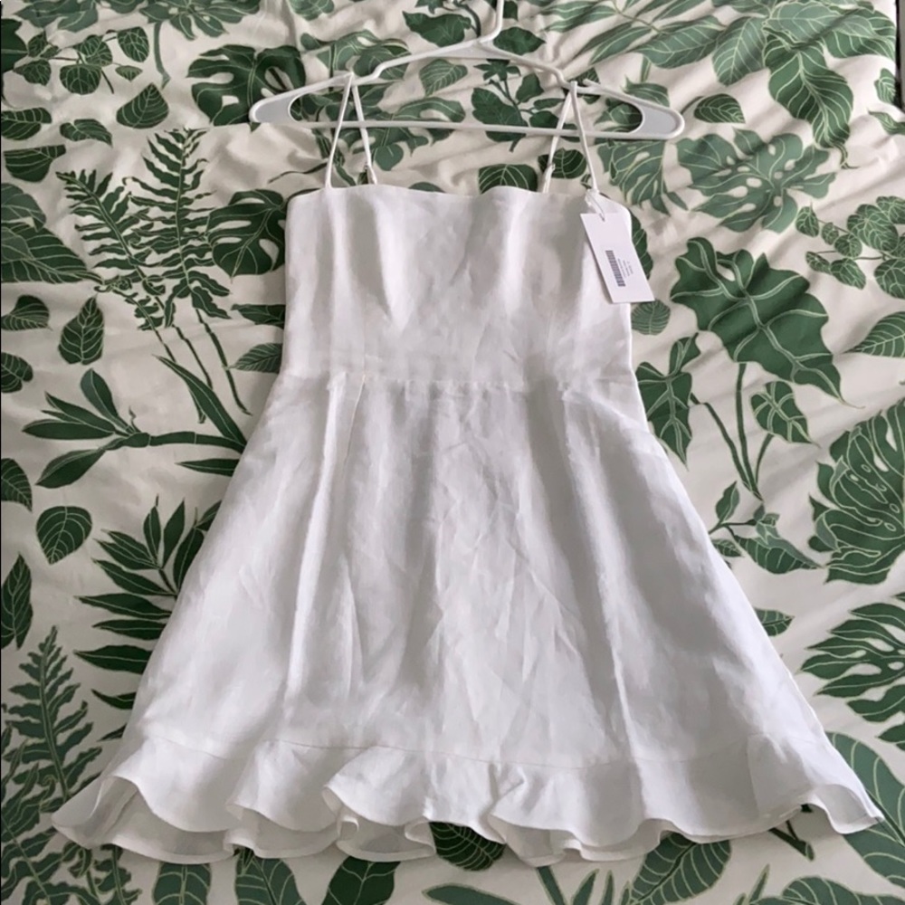 Reformation Kieran dress (White size 0)